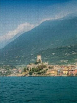 CALVENDO® Puzzle CALVENDO Puzzle MALCESINE Skaligerkastell Und Altstadt - 1000 Teile Foto-Puzzle Für Glückliche Stunden -Spielzeug Geschaft 17259977 03