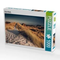 CALVENDO® Puzzle CALVENDO Puzzle Henne Strand - 1000 Teile Foto-Puzzle Für Glückliche Stunden