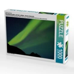 CALVENDO® Puzzle CALVENDO Puzzle Nordlicht-Zauber Auf Den Lofoten. Aurora Borealis - 1000 Teile Foto-Puzzle Für Glückliche Stunden