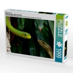 CALVENDO® Puzzle CALVENDO Puzzle Giftschlangen, Ganz Nah Dran - 1000 Teile Foto-Puzzle Für Glückliche Stunden