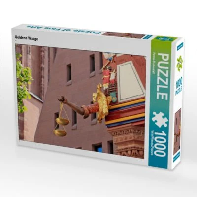CALVENDO® Puzzle CALVENDO Puzzle Goldene Waage - 1000 Teile Foto-Puzzle Für Glückliche Stunden 1 CALVENDO® Puzzle CALVENDO Puzzle Goldene Waage - 1000 Teile Foto-Puzzle Für Glückliche Stunden