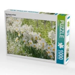 CALVENDO® Puzzle CALVENDO Puzzle Narzissen Im Beet - 1000 Teile Foto-Puzzle Für Glückliche Stunden