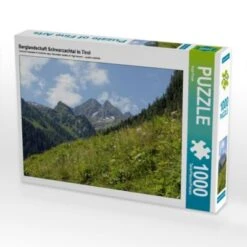 CALVENDO® Puzzle CALVENDO Puzzle Berglandschaft Schwarzachtal In Tirol - 1000 Teile Foto-Puzzle Für Glückliche Stunden