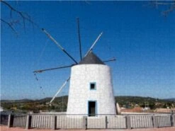 CALVENDO® Puzzle CALVENDO Puzzle Windmühle In Odiaxere - 1000 Teile Foto-Puzzle Für Glückliche Stunden -Spielzeug Geschaft 17350825 03