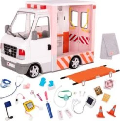 Our Generation Krankenwagen Mit Zubehör