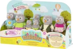 Li'l Woodzeez Große Eulen Familie -Spielzeug Geschaft 17477100 03