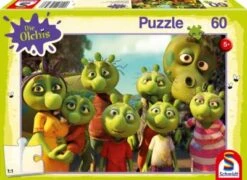 Schmidt Spiele Puzzle Die Olchis Krötige Abenteuer Mit Den Olchis, 60 Teile