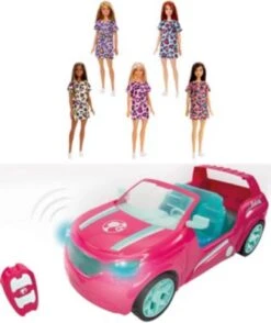 Happy People Barbie IR Cruiser + GRATIS Barbie Chic Puppe (5-fach Sortiert)