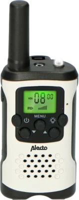 Alecto FR175 - Set Von Zwei Walkie Talkies - Reichweite Von Bis Zu 7 Kilometern, Weiß/schwarz 3 Alecto FR175 - Set Von Zwei Walkie Talkies - Reichweite Von Bis Zu 7 Kilometern, Weiß/schwarz - Image 3