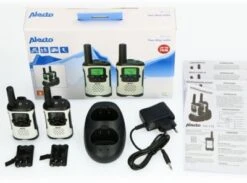 Alecto FR175 - Set Von Zwei Walkie Talkies - Reichweite Von Bis Zu 7 Kilometern, Weiß/schwarz 11 Alecto FR175 - Set Von Zwei Walkie Talkies - Reichweite Von Bis Zu 7 Kilometern, Weiß/schwarz -Spielzeug Geschaft 18773196 06