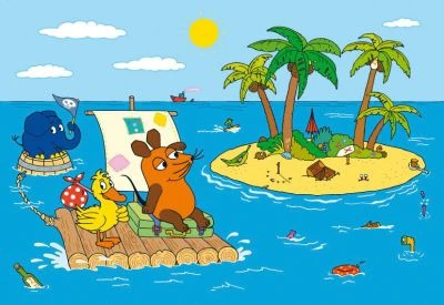 Schmidt Spiele Puzzlekoffer 2 X 26 Und 2 X 48 Teile Die Maus 2 Schmidt Spiele Puzzlekoffer 2 X 26 Und 2 X 48 Teile Die Maus - Image 2