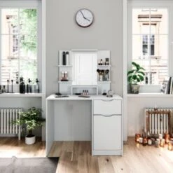 Vicco Schminktisch Ruben WeiĂ Frisiertisch Frisierkommode Schminkkommode Kommode