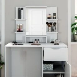 Vicco Schminktisch Ruben Weiß Frisiertisch Frisierkommode Schminkkommode Kommode -Spielzeug Geschaft 19337150 05