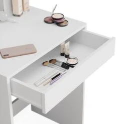 Vicco Schminktisch Frisiertisch Isabelle LED-Beleuchtung Hocker Beistellschrank -Spielzeug Geschaft 19337289 06