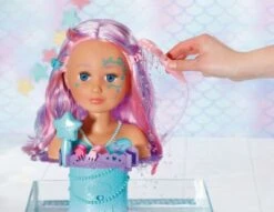 BABY Born® Sister Meerjungfrau Schminkkopf, Drehbar, Mit Elektronischem Duschkopf Inkl. Bürste -Spielzeug Geschaft 19474504 05