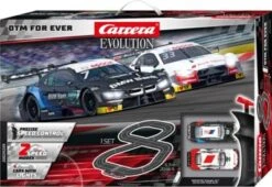 CARRERA EVOLUTION 1:32 - DTM For Ever Autorennbahn Mit BMW M4 Und Audi RS 5