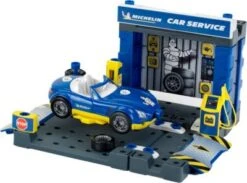 Klein Michelin Service-Station Mit Auto