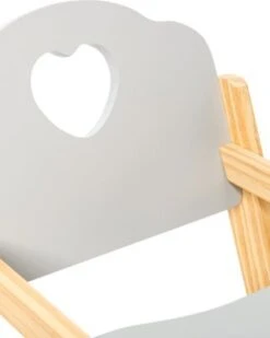 MyToys ORIGINALS Holz Puppenhochstuhl, Grau -Spielzeug Geschaft 19919019 05