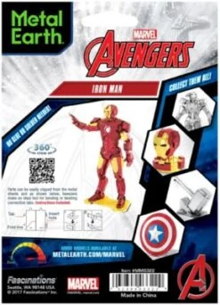 Metal Earth: Marvel Avenger Iron Man 5 Metal Earth: Marvel Avenger Iron Man -Spielzeug Geschaft 20016816 03