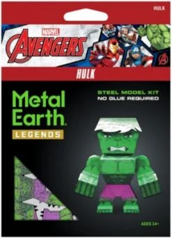 Metal Earth: Marvel Avengers Hulk Mini -Spielzeug Geschaft 20016821 03