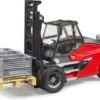 Bruder Gabelstapler Linde HT 160 Mit Palette + 3 Gitter
