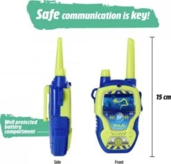 Dickie Toys Walkie Talkie Police -Spielzeug Geschaft 20313343 05
