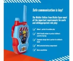 Dickie Toys Feuerwehrmann Sam Walkie Talkie 9 Dickie Toys Feuerwehrmann Sam Walkie Talkie -Spielzeug Geschaft 20313445 04