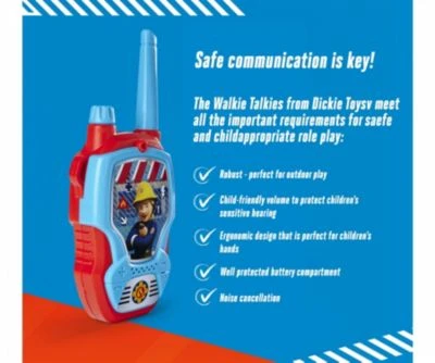 Dickie Toys Feuerwehrmann Sam Walkie Talkie 4 Dickie Toys Feuerwehrmann Sam Walkie Talkie - Image 4