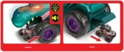 Hot Wheels Monster Trucks Autofressender Mega-Wrex, Inkl. 1 Spielzeugauto -Spielzeug Geschaft 20501615 06