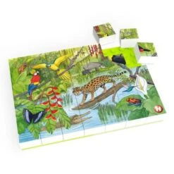 Hubelino Puzzle Tierwelt Im Tropischen Regenwald -Spielzeug Geschaft 20503036 03