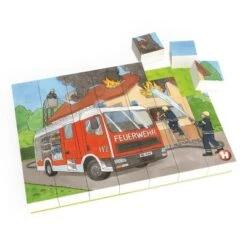 Hubelino Puzzle Feuerwehr Einsatz 8 Hubelino Puzzle Feuerwehr Einsatz -Spielzeug Geschaft 20503053 03