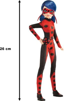 Bandai Miraculous Puppe 26 Cm - Ladybug New 2 Bandai Miraculous Puppe 26 Cm - Ladybug New - Image 2