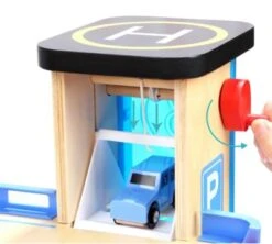 TOPBRIGHT Holz Parkhaus Spielset -Spielzeug Geschaft 20776739 03