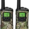Alecto FR-115 - Set Von Zwei Walkie Talkies - Reichweite Von Bis Zu 5 Kilometern, Camouflage
