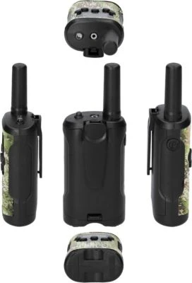 Alecto FR-115 - Set Von Zwei Walkie Talkies - Reichweite Von Bis Zu 5 Kilometern, Camouflage 3 Alecto FR-115 - Set Von Zwei Walkie Talkies - Reichweite Von Bis Zu 5 Kilometern, Camouflage - Image 3