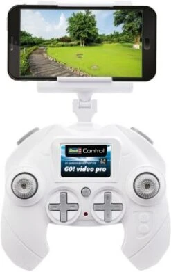 RC Kamera Quadrocopter "Go! Video Pro", Revell Control Ferngesteuerte Drohne Mit 720P Kamera Für Fotos Und Videos, Kostenlose App, Elektronische Flugunterstützung, Start- Und Landung Per Knopfdruck, -Spielzeug Geschaft 20853828 05