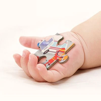 TOPBRIGHT Holzpuzzle Feuerwehr, 24 Teile 3 TOPBRIGHT Holzpuzzle Feuerwehr, 24 Teile - Image 3