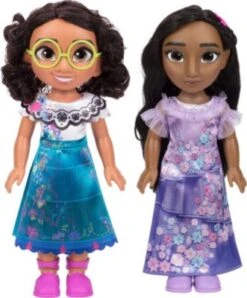 JAKKS PACIFIC Encanto Mirabel Und Isabela Puppe 35 Cm, Sortiert