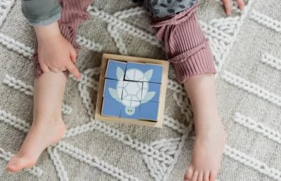 KINDSGUT Holzwürfel-Puzzle Tiere Würfelpuzzle 2 KINDSGUT Holzwürfel-Puzzle Tiere Würfelpuzzle - Image 2