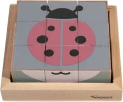 KINDSGUT Holzwürfel-Puzzle Tiere Würfelpuzzle 8 KINDSGUT Holzwürfel-Puzzle Tiere Würfelpuzzle -Spielzeug Geschaft 21503308 03