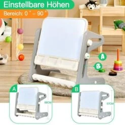 COSTWAY® Kindersitzgruppe Mit Stauraum -Spielzeug Geschaft 21652769 04