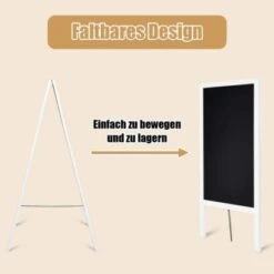 COSTWAY® Kreidetafel Beidseitig -Spielzeug Geschaft 21653257 06