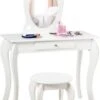 COSTWAY® Schminktisch Kinder Frisiertisch