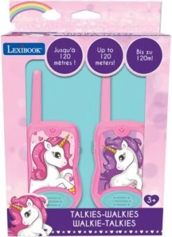 LEXIBOOK Einhorn Walkie-Talkies, Gürtelclip, Batterie, Für Kinder -Spielzeug Geschaft 21728216 03