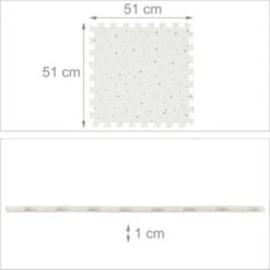 Relaxdays 8tlg. Puzzlematte Mit Sternen -Spielzeug Geschaft 21858050 04