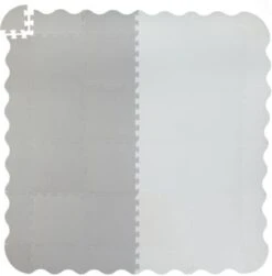 Relaxdays 36-teilige Puzzlematte Mit Rand