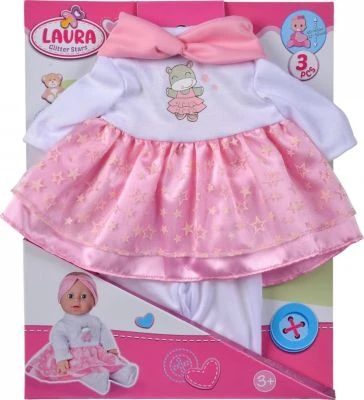 Laura Glitzersternchenset, 3-tlg. Für 38 Cm Puppen 6 Laura Glitzersternchenset, 3-tlg. Für 38 Cm Puppen - Image 6
