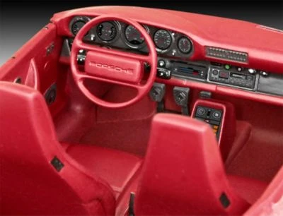 Porsche 911 Carrera 3.2 Coupé (G-Model), Revell Modellbausatz Im Maßstab 1:24, 109 Teile, 17,9 Cm 6 Porsche 911 Carrera 3.2 Coupé (G-Model), Revell Modellbausatz Im Maßstab 1:24, 109 Teile, 17,9 Cm - Image 6