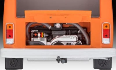 VW T2 Bus Bulli Easy-click-system, Revell Bausatz Zum Zusammenstecken Im Maßstab 1:24, 109 Teile, 19,3 Cm 5 VW T2 Bus Bulli Easy-click-system, Revell Bausatz Zum Zusammenstecken Im Maßstab 1:24, 109 Teile, 19,3 Cm - Image 5