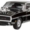 Model Set Fast & Furious Dominic's 1970 Dodge Charger, Revell Modellbausatz Mit Basiszubehör Im Maßstab 1:25, 117 Teile, 21,6 Cm